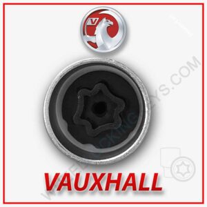 Wheel Locking Wheel Nut Key for Vauxhall – Code 122 ( 93173882 )