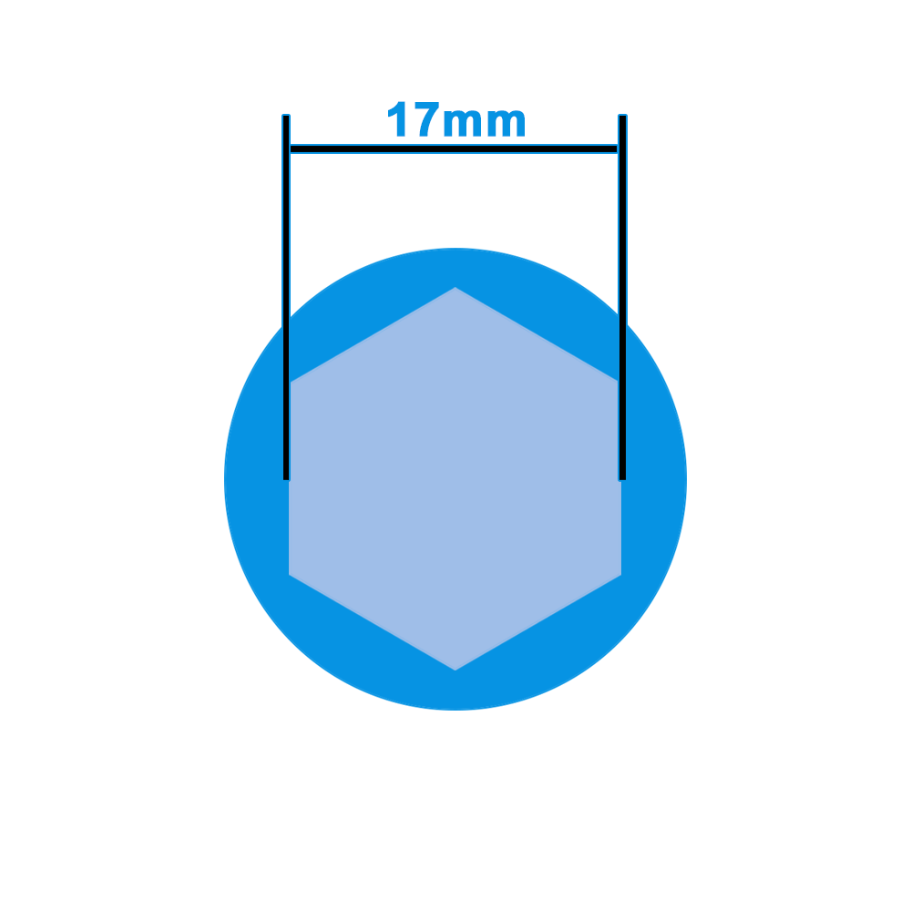RAM Locking Wheel Nut Key for Code 261 / A - Image 2