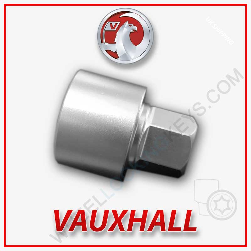Wheel Locking Wheel Nut Key for Vauxhall – Code 122 ( 93173882 ) - Image 2